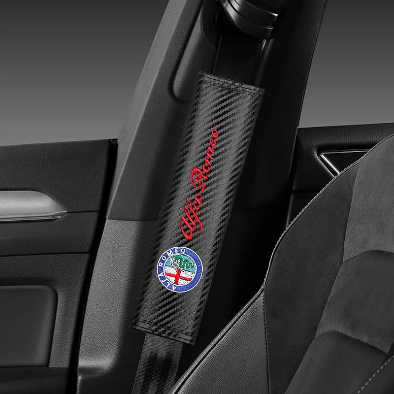 Leather Seat Belt Cover for Alfa Romeo