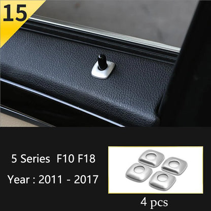 BMW F10 F18 Interior Button Panel Trim Stainless Steel Cover 15 Type – Car Accessories | MotorWorld Marketplace