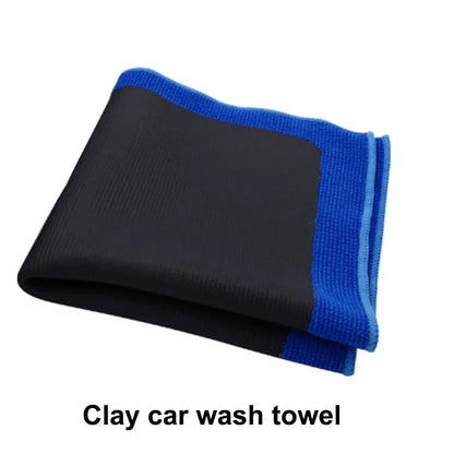 Chiffon d'argile magique bleu - Outil de nettoyage professionnel pour voiture