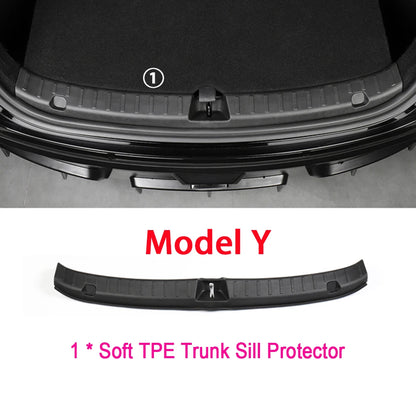 Tesla Model Y Trunk Bumper Guard 2024-2025 Sill Protector