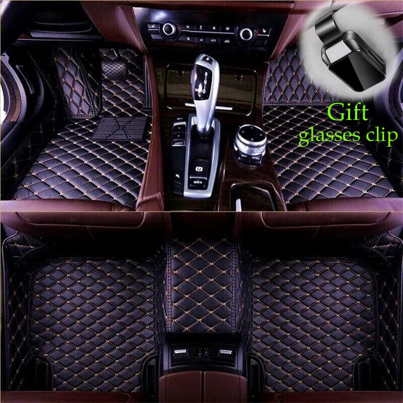 Custom Floor Mats for Ferrari 458 Italia/Spider 2009–2015 black gold line China Mainland – Car Accessories | MotorWorld Marketplace