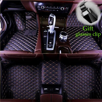 Custom Floor Mats for Ferrari 458 Italia/Spider 2009–2015 black gold line China Mainland – Car Accessories | MotorWorld Marketplace
