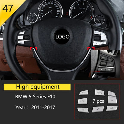 BMW F10 F18 Interior Button Panel Trim Stainless Steel Cover 47 Type – Car Accessories | MotorWorld Marketplace