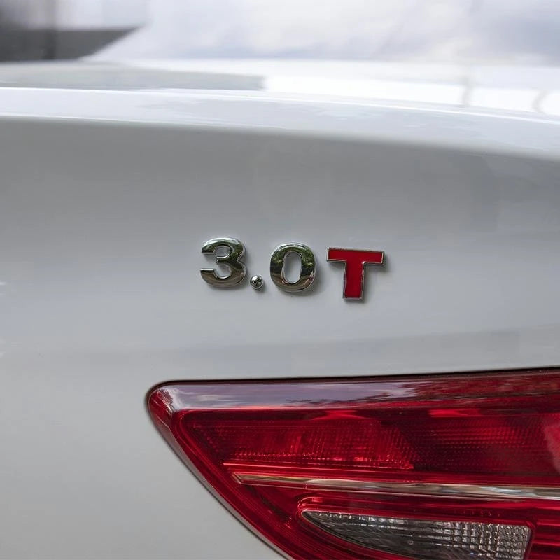 3D Metal Car Letter & Number Emblems – Custom Rear Badge – Car Accessories | MotorWorld Marketplace