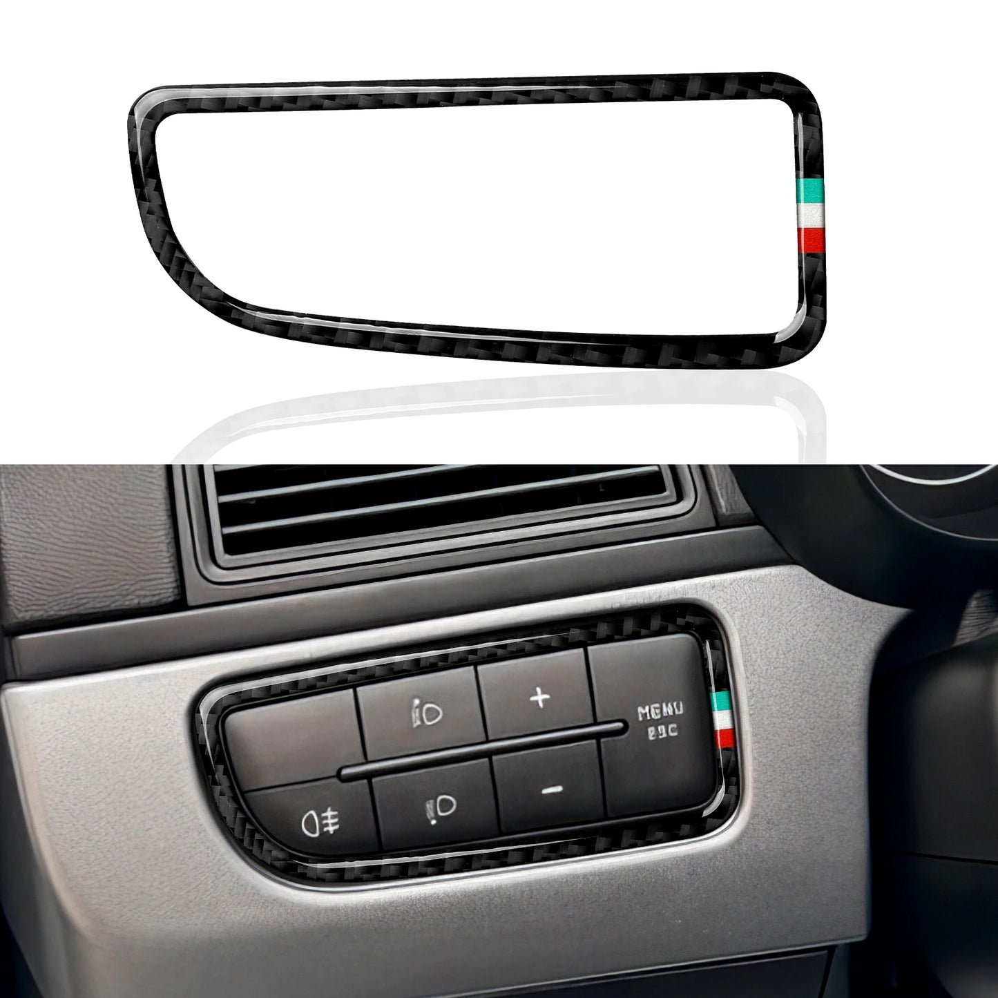 Fiat Punto/Linea Carbon Fiber Headlight Switch Trim 2005-18 black – Car Accessories | MotorWorld Marketplace