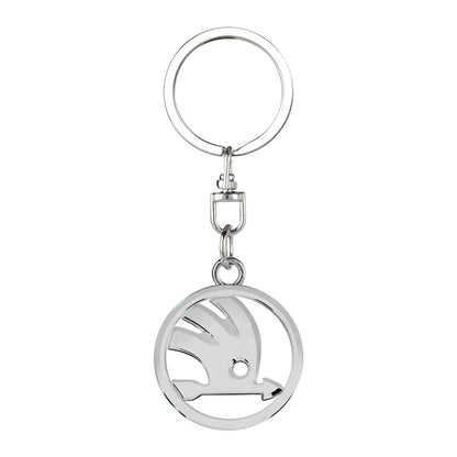 Premium Metal Keychain for Skoda