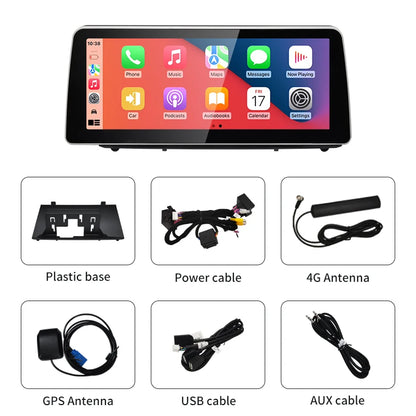 Système Android 12.3 pouces 2024 avec CarPlay sans fil pour BMW X5/X6 - Navigation GPS