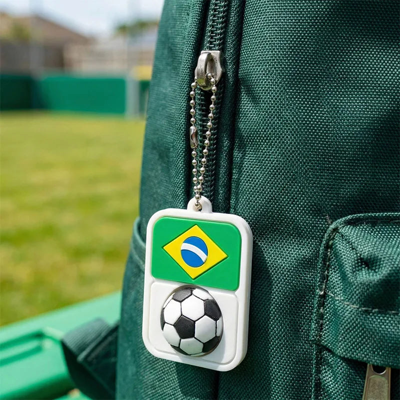 2026 Soccer Clicker Flag Keychain Fidget Stress Reliever for Football Fans World Cup Souvenir Pendant Collectible Gear – Car Accessories | MotorWorld Marketplace