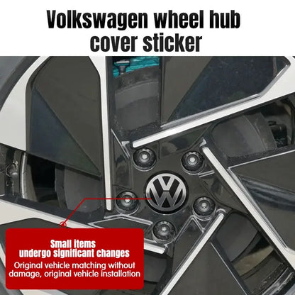 VW Wheel Center Hub Decals 4PCS – Pro Styling Upgrade