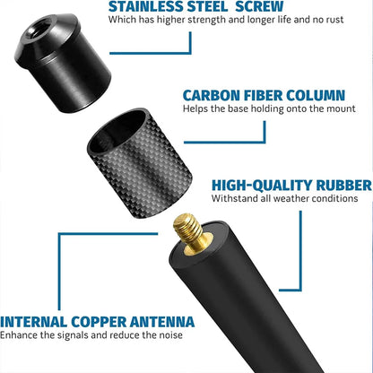 32cm/12.6inch AM/FM Antenna for Ram, F150, Silverado, Tundra