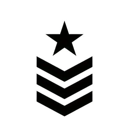 Waterproof Star Vinyl Decal 11.5x20cm – Car & Truck Gift AZ190-Black 11.5x20cm – Car Accessories | MotorWorld Marketplace