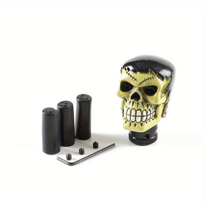 Universal Skull Gear Shift Knob – Durable, Stylish Upgrade green – Car Accessories | MotorWorld Marketplace