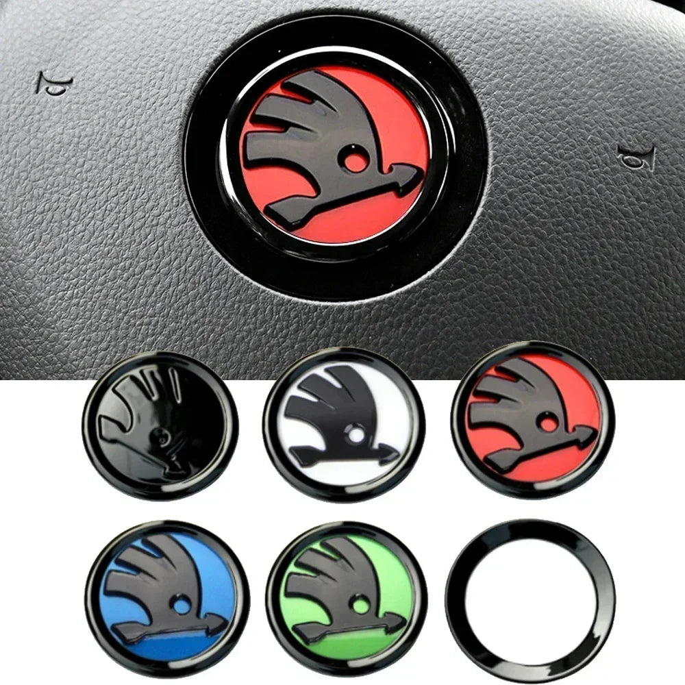 Steering Wheel Emblem for Skoda
