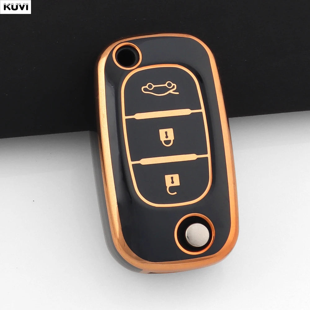 TPU Key Case for Renault, LADA—Durable Fob Cover