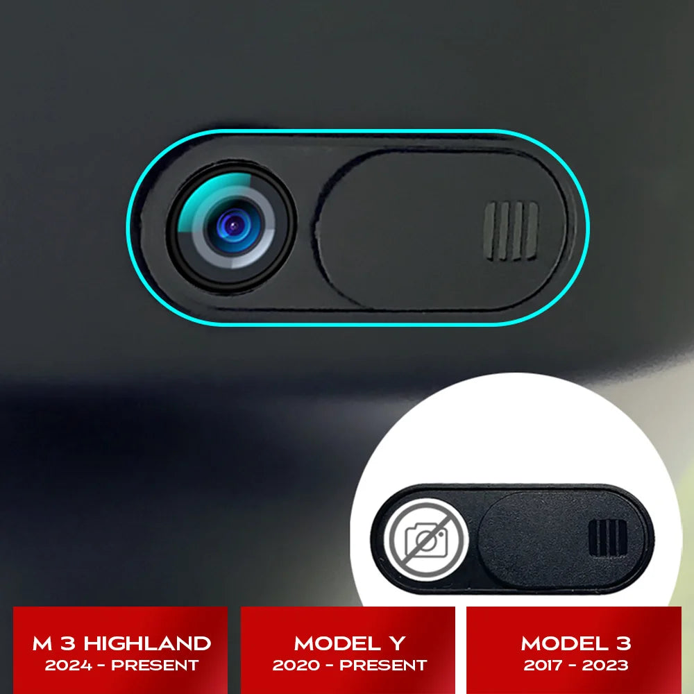 Tesla Model 3 Y 2024 Camera Cover Privacy Blocker