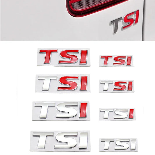 3D Metal TSI Rear Emblem Badge for VW Golf Polo Passat