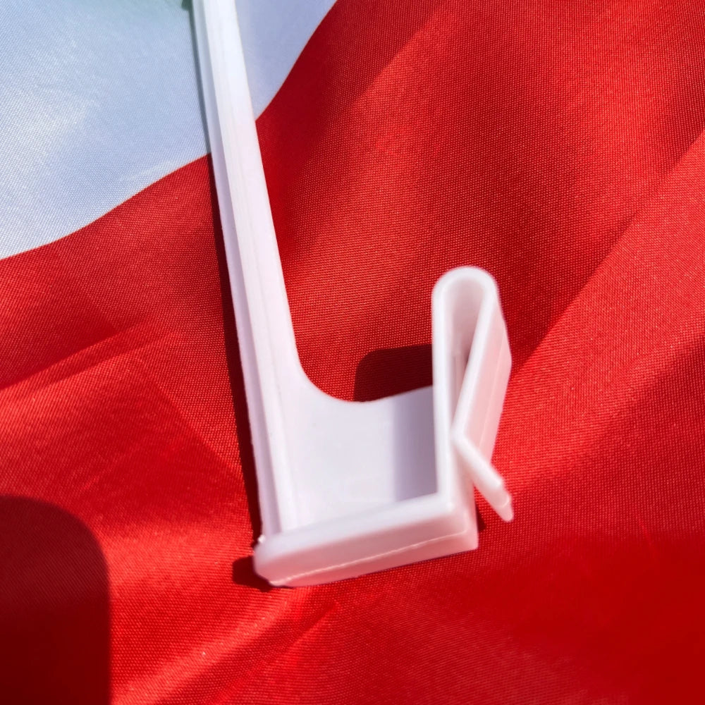 Italy Car Flag Banner 30x45cm Durable Polyester for Events