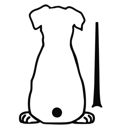 Cute Dog Wiggling Tail Rear Wiper Decal – Waterproof Vinyl black 17X12cm – Car Accessories | MotorWorld Marketplace