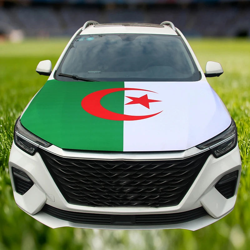 National Flag Car Hood Cover 115x160CM – Custom Engine Wrap
