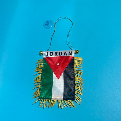 Jordan Double-Sided Car Window Pennant 8x12cm
