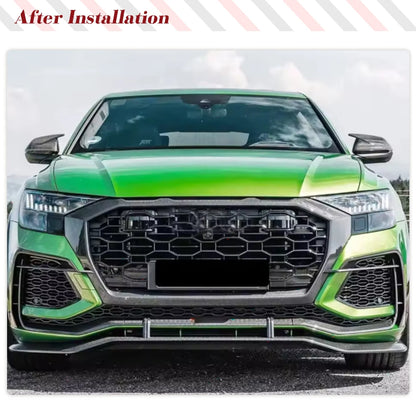 Dry Carbon Mirror Caps for Lamborghini Urus or Audi Q8/SQ8/RSQ8 2020-23