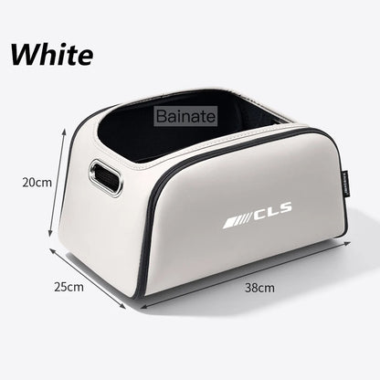 Mercedes CLS C218/C219 Trunk Storage Box – Leather, Pro Fit White – Car Accessories | MotorWorld Marketplace