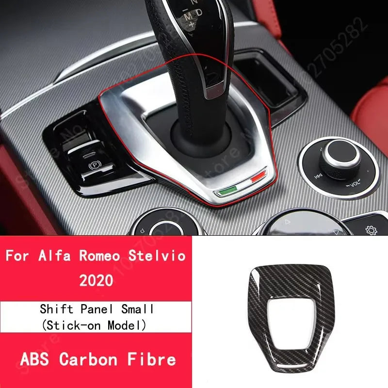 ABS Carbon Fiber Interior Trim for Alfa Stelvio 2017-2020 24 For 2020-2024 – Car Accessories | MotorWorld Marketplace