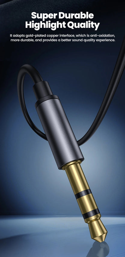 Adaptateur auxiliaire Bluetooth 5.1 Toocki – Kit audio sans fil et mains libres pour voiture