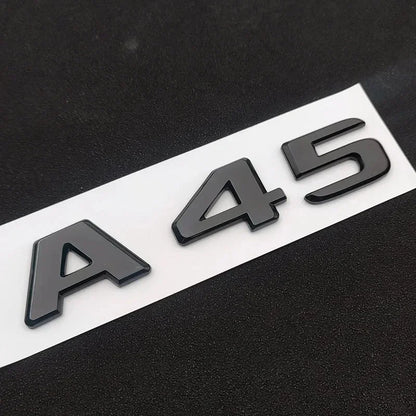 ABS Chrome Trunk Emblem for Mercedes A35 A45 AMG W177/W176