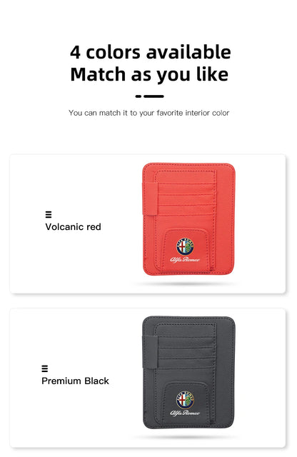 Alfa Romeo Sun Visor Organizer Clip—Pro Storage Solution