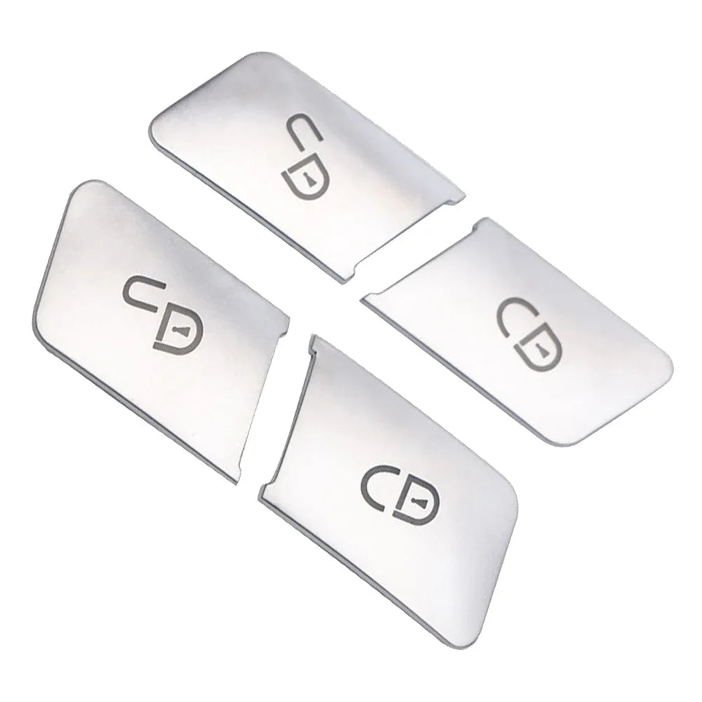 Mercedes W204/W212 Door Lock Switch Cover Set 4-Door