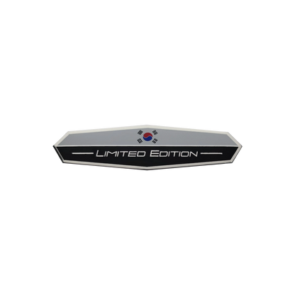 Korean Limited Edition Aluminum Car Trunk Emblem Decal B – Car Accessories | MotorWorld Marketplace