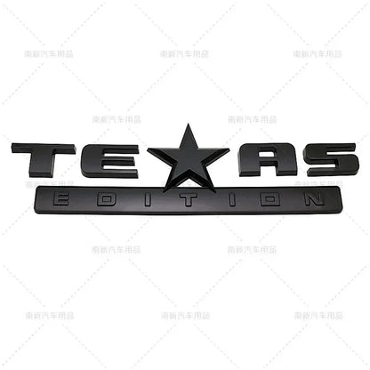3D TEXAS EDITION Emblem Badge