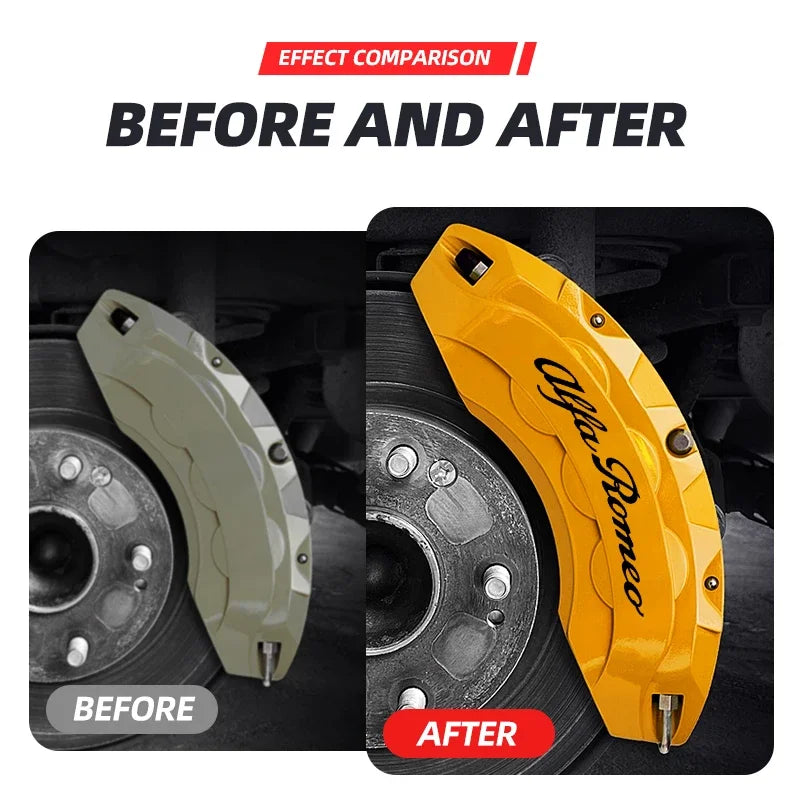 6pcs Alfa Romeo Brake Caliper Stickers Heat Resistant Decals – Car Accessories | MotorWorld Marketplace