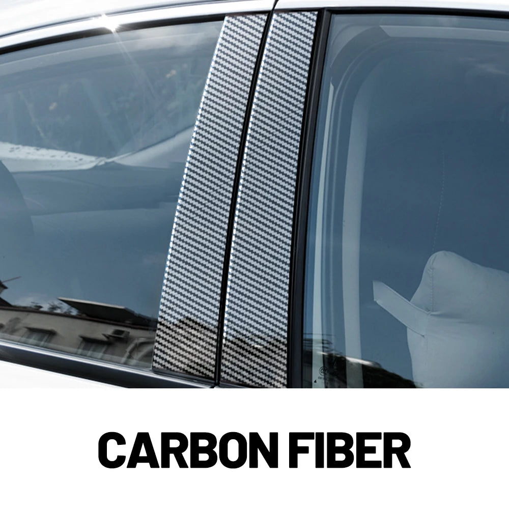 Glossy Carbon Fiber B/C Pillar Cover for Durango 2011-20 Carbon Fiber – Car Accessories | MotorWorld Marketplace