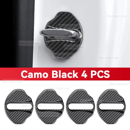 (NOT SOLD TO USA) BMW M3 G80/G81 2021-2023 SS Door Lock Cover Anti-Rust Camo Black 4PCS A – Car Accessories | MotorWorld Marketplace