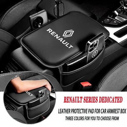 Premium Leather Armrest Cover for Renault RS/Fluence/Clio