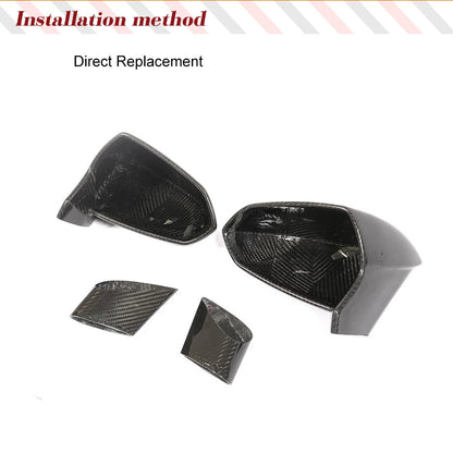 Dry Carbon Mirror Cover Trim for Gallardo LP550/560/570