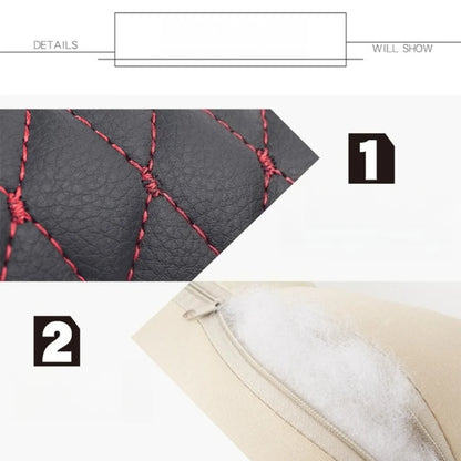Premium Cowhide Car Neck Pillow – Universal, Soft, Breathable – Car Accessories | MotorWorld Marketplace