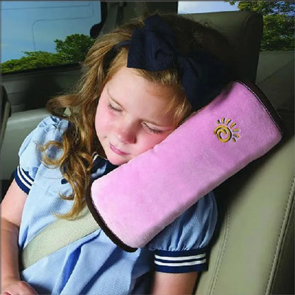 Coussin de ceinture de sécurité confortable pour enfants - Support d'épaule souple pour tout-petits et enfants