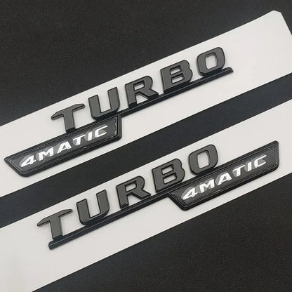 ABS Chrome Trunk Emblem for Mercedes A35 A45 AMG W177/W176