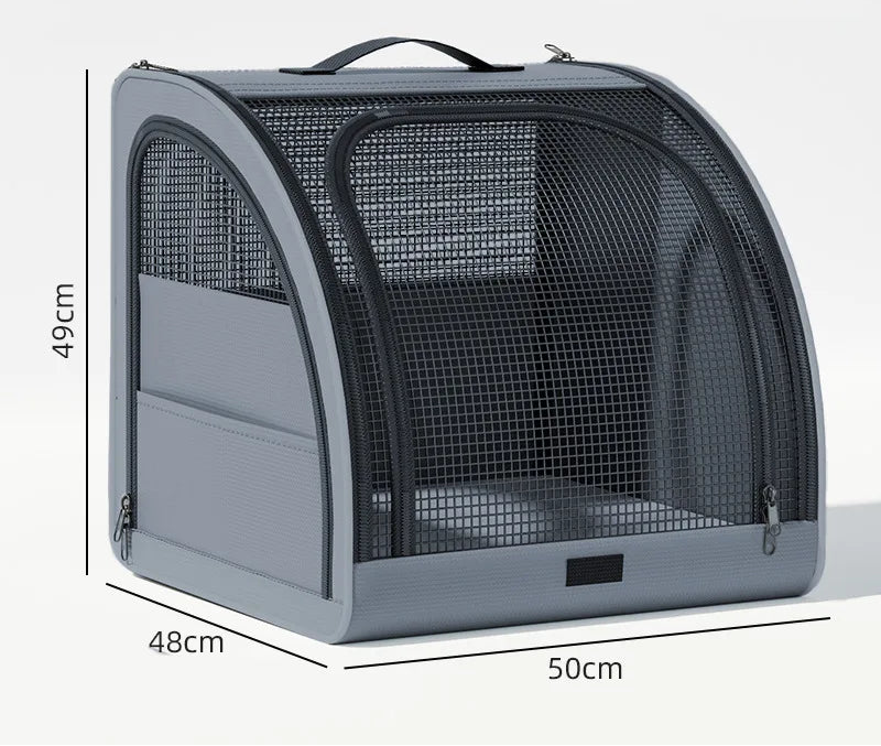 Portable Foldable Pet Carrier – Scratch-Resistant, Auto-Ready 2 – Car Accessories | MotorWorld Marketplace