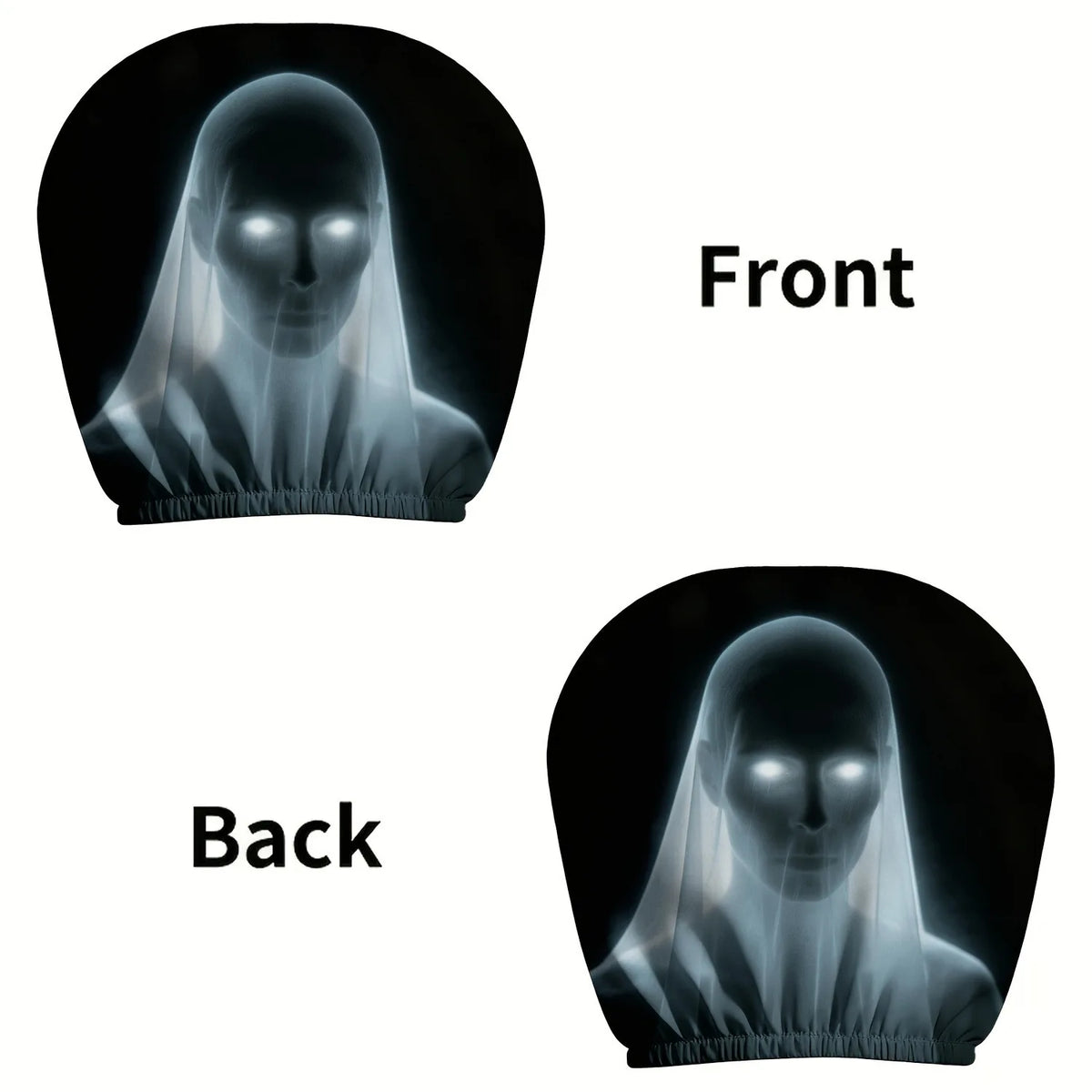 2pcs Universal Horror Face Car Headrest Covers, Dustproof B-01 – Car Accessories | MotorWorld Marketplace