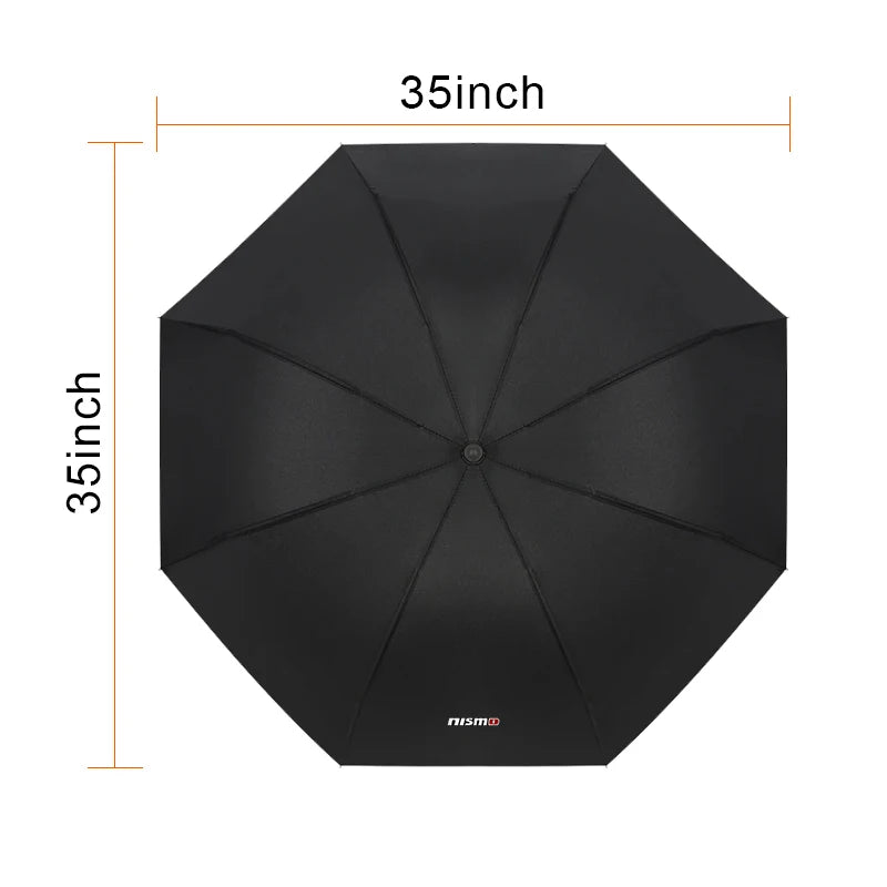 Nismo (Nissan Motorsports) Logo Auto Umbrella Windproof