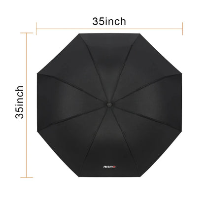 Nismo (Nissan Motorsports) Logo Auto Umbrella Windproof