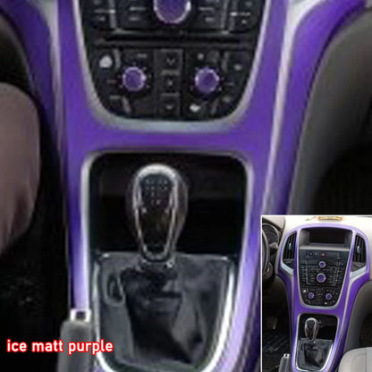 Film de protection en fibre de carbone pour panneau de vitesses Buick Excelle GT XT 10-14