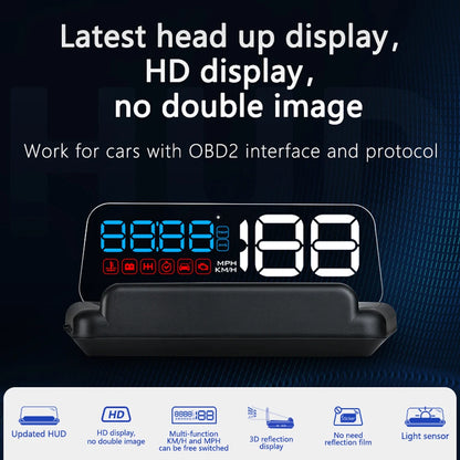 C500 Blue OBD/T900 HUD GPS Turbo Gauge LCD Odometer – Car Accessories | MotorWorld Marketplace