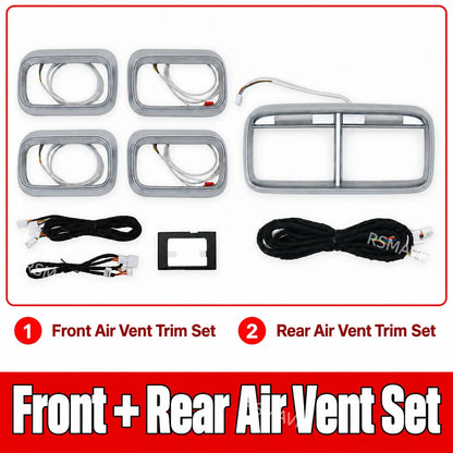 6pc Trim Set for Mercedes GLE/GLS W167 X167 2020-2024 Front and Rear Vents – Car Accessories | MotorWorld Marketplace