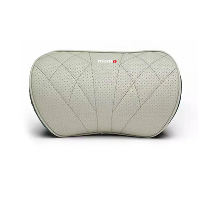 Premium Leather Neck & Lumbar Pillow for Nissan Models