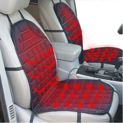 Housse de coussin de siège de voiture chauffante